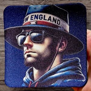 New England Patriots Mascot Coasters
1 for $6 or 4 for $25
